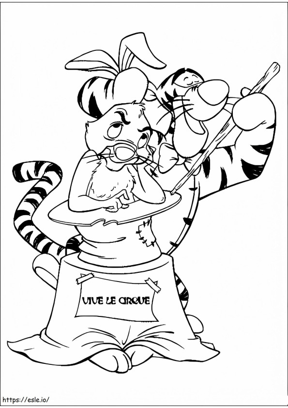 Tigger With Rabbit