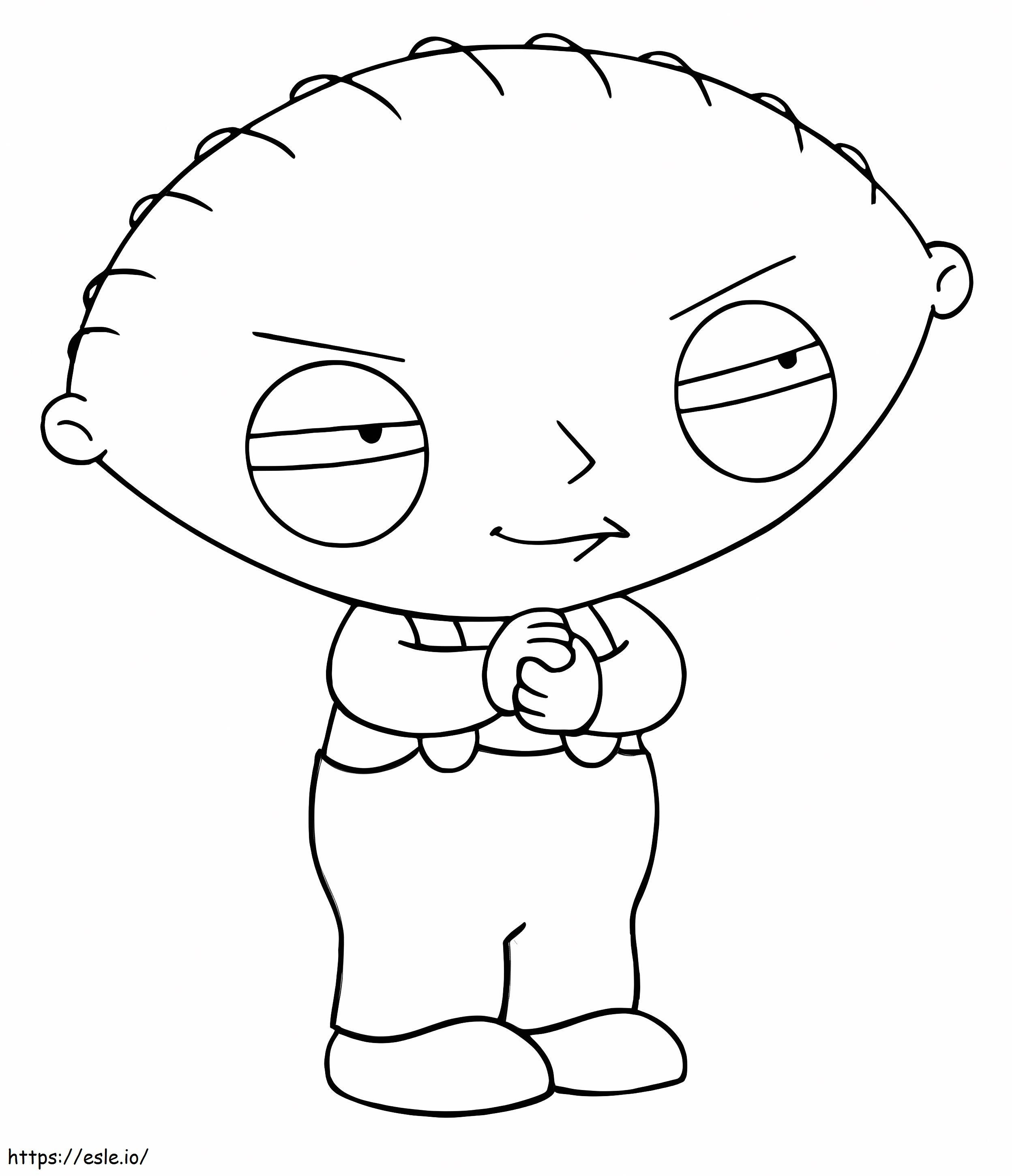Stewie Griffin coloring page