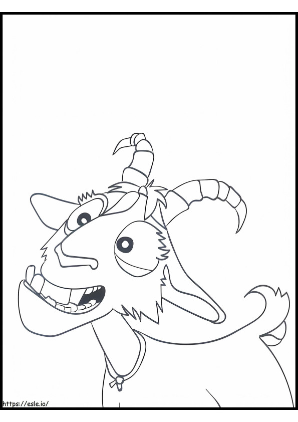 Lupe In Ferdinand A4 coloring page