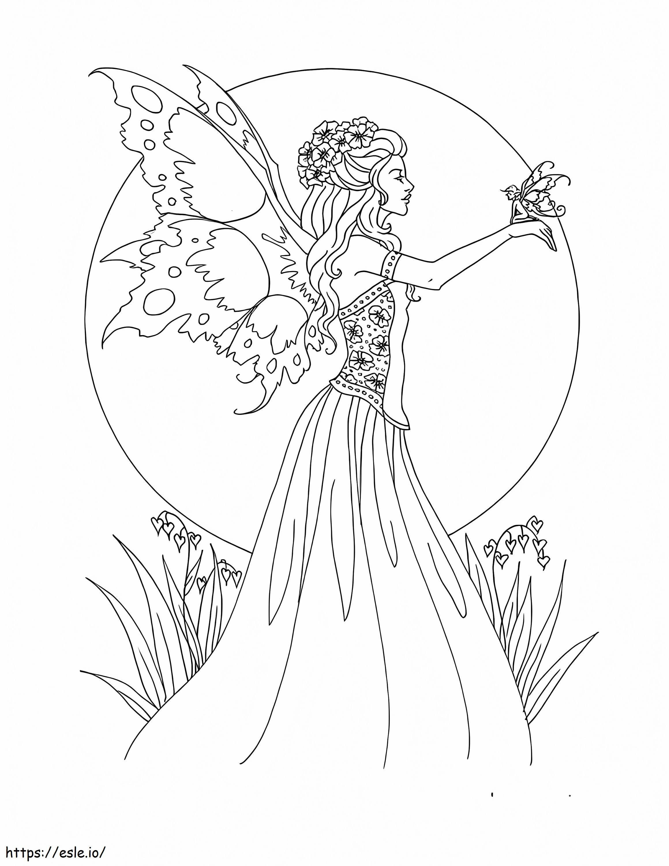 Belle Fee 5 coloring page