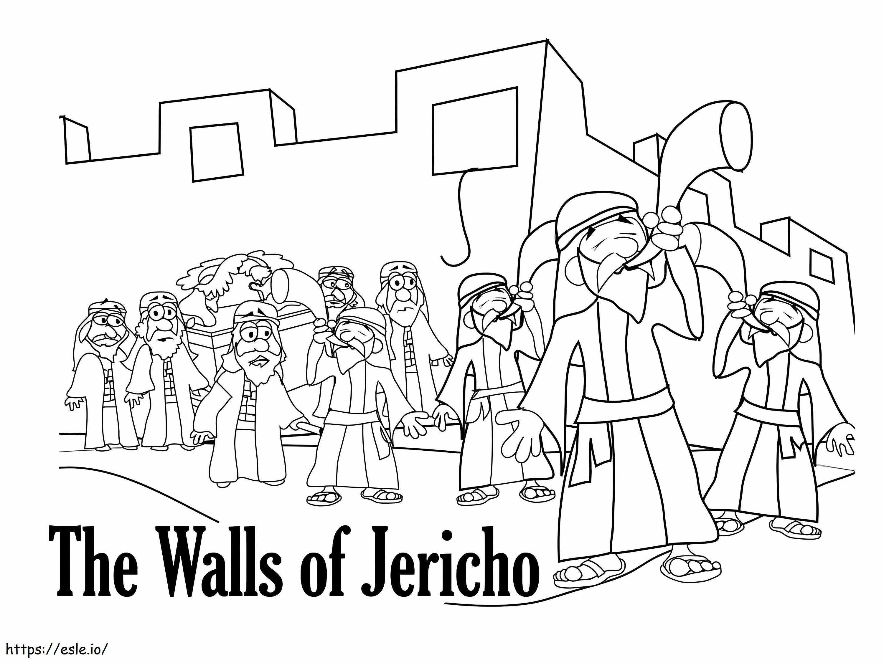 Jericho duvarları boyama