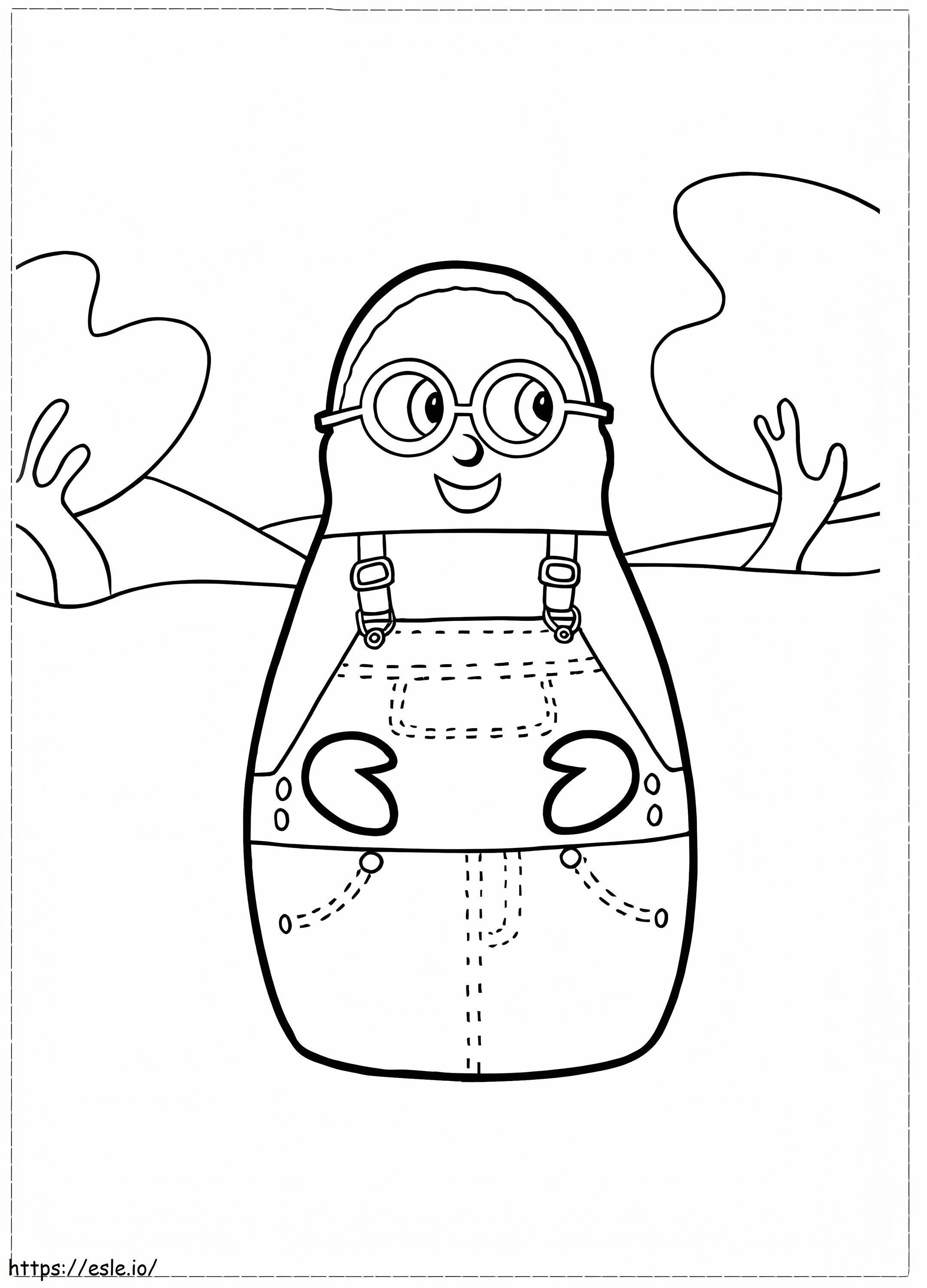 Wayne From Higglytown Heroes coloring page