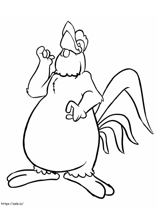 Foghorn Leghorn 3 coloring page