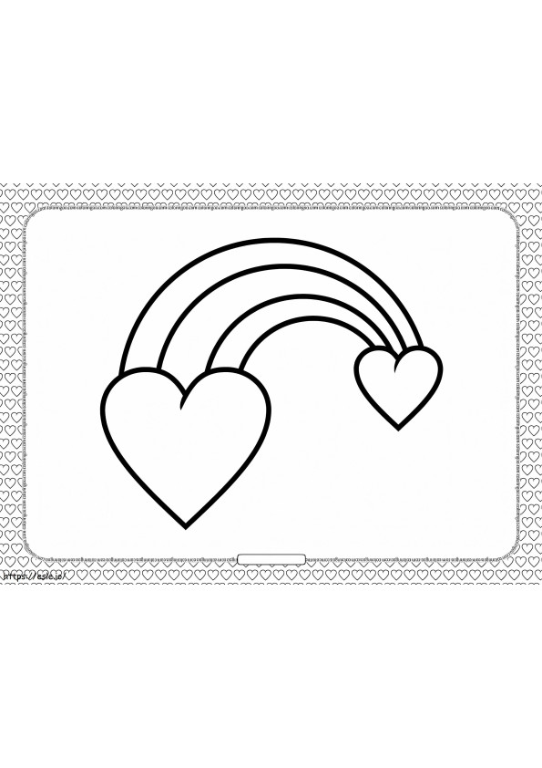 Valentine'S Day Heart To Heart coloring page