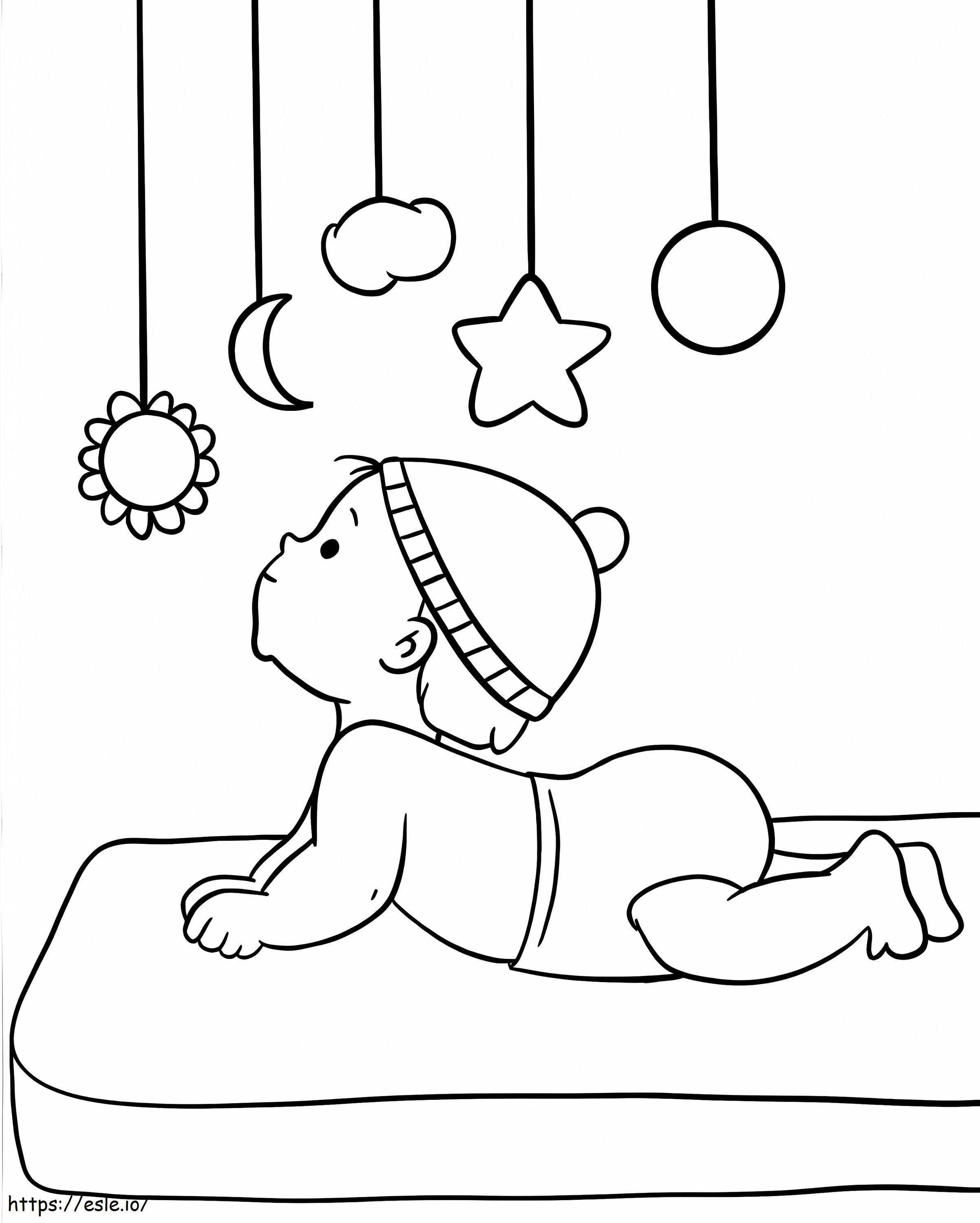 Printable Baby Boy coloring page