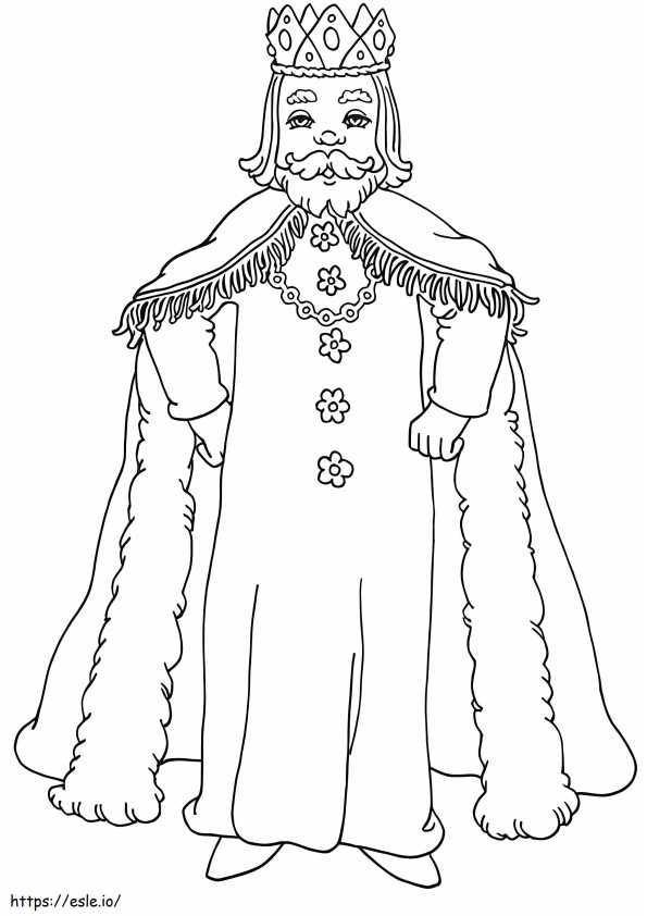 High King coloring page