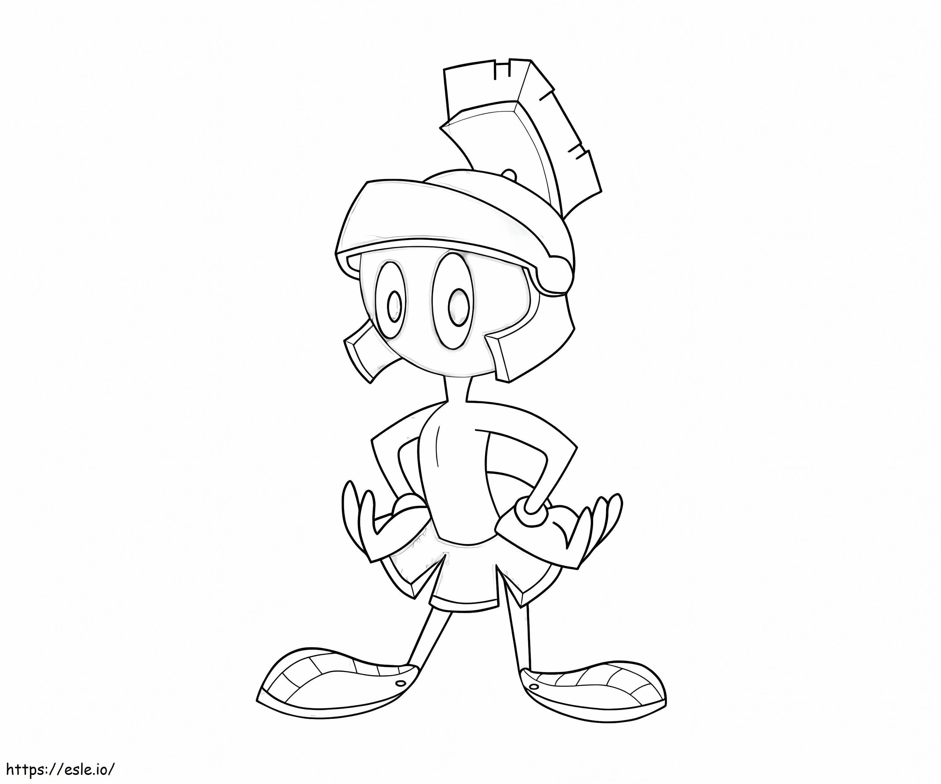 Marvin The Martian 9 coloring page