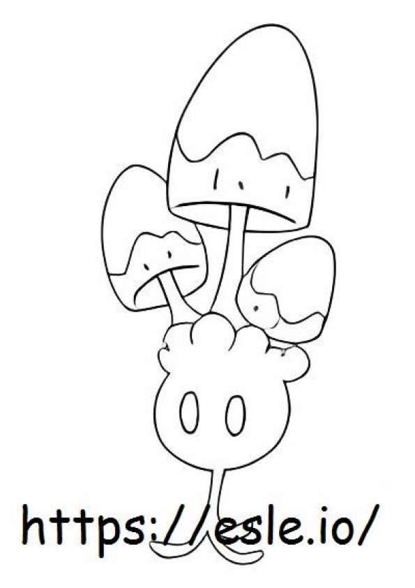 Morelull coloring page