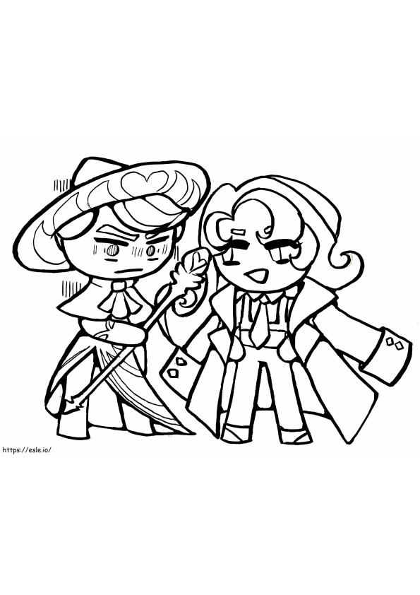 Cookie Run Kingdom coloring page