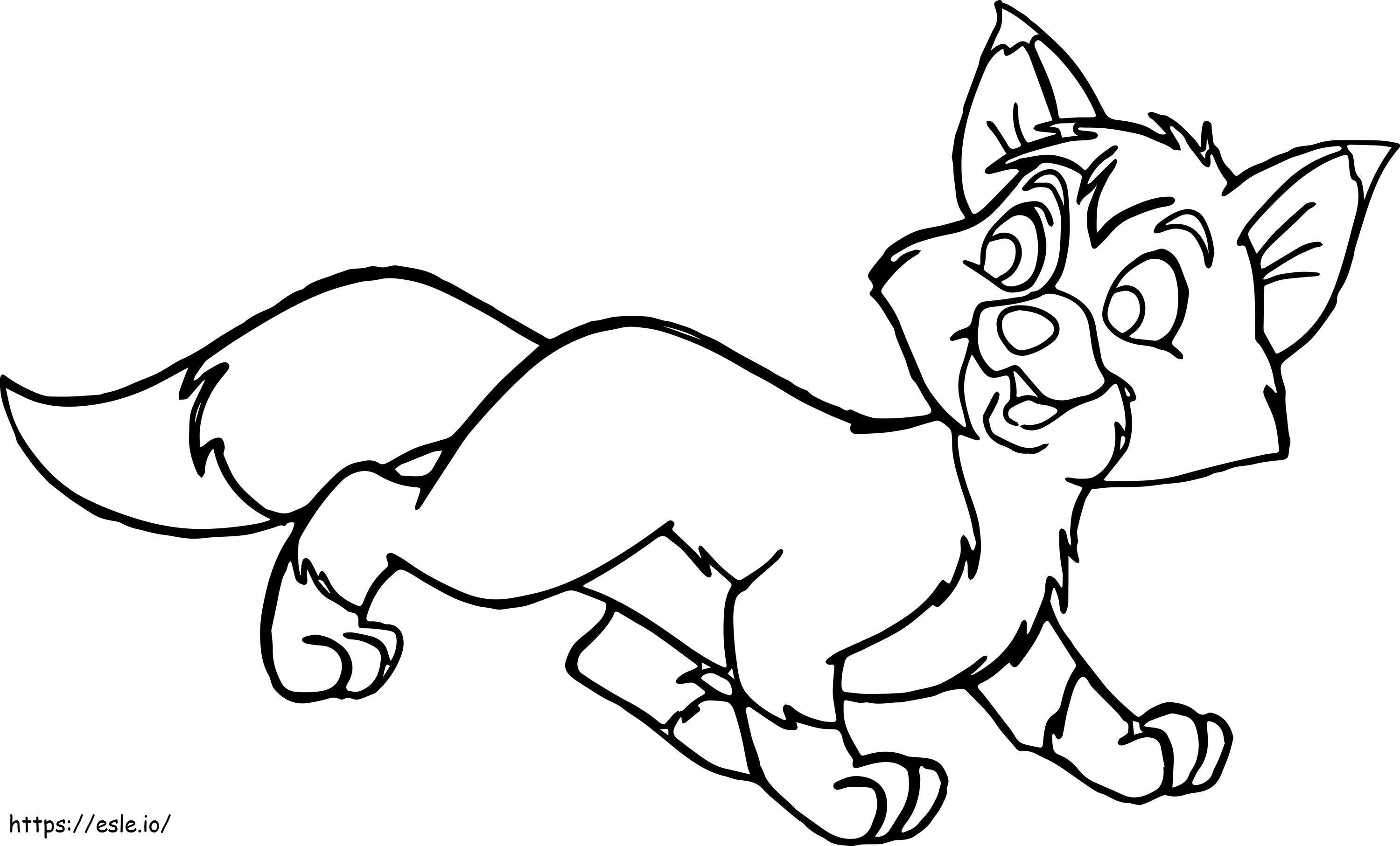 Tod Basic Scaled coloring page