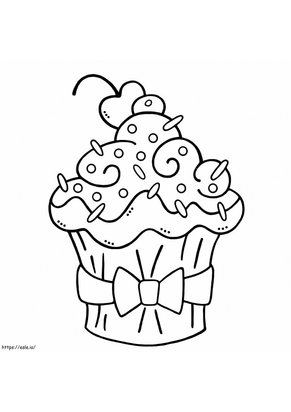 Cupcake Cantik Dengan Ceri
