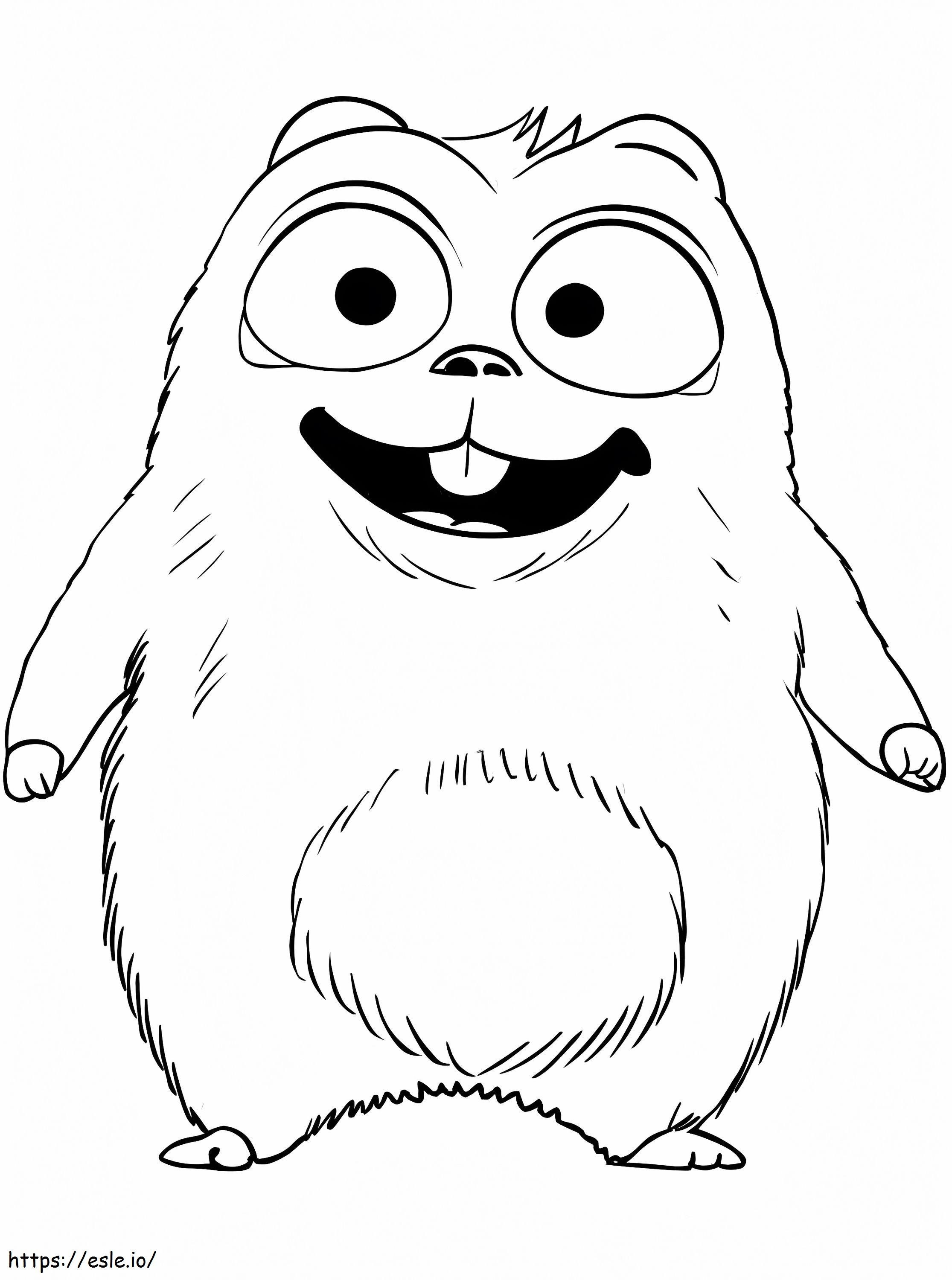 Grizzy And The Lemmings 4 coloring page