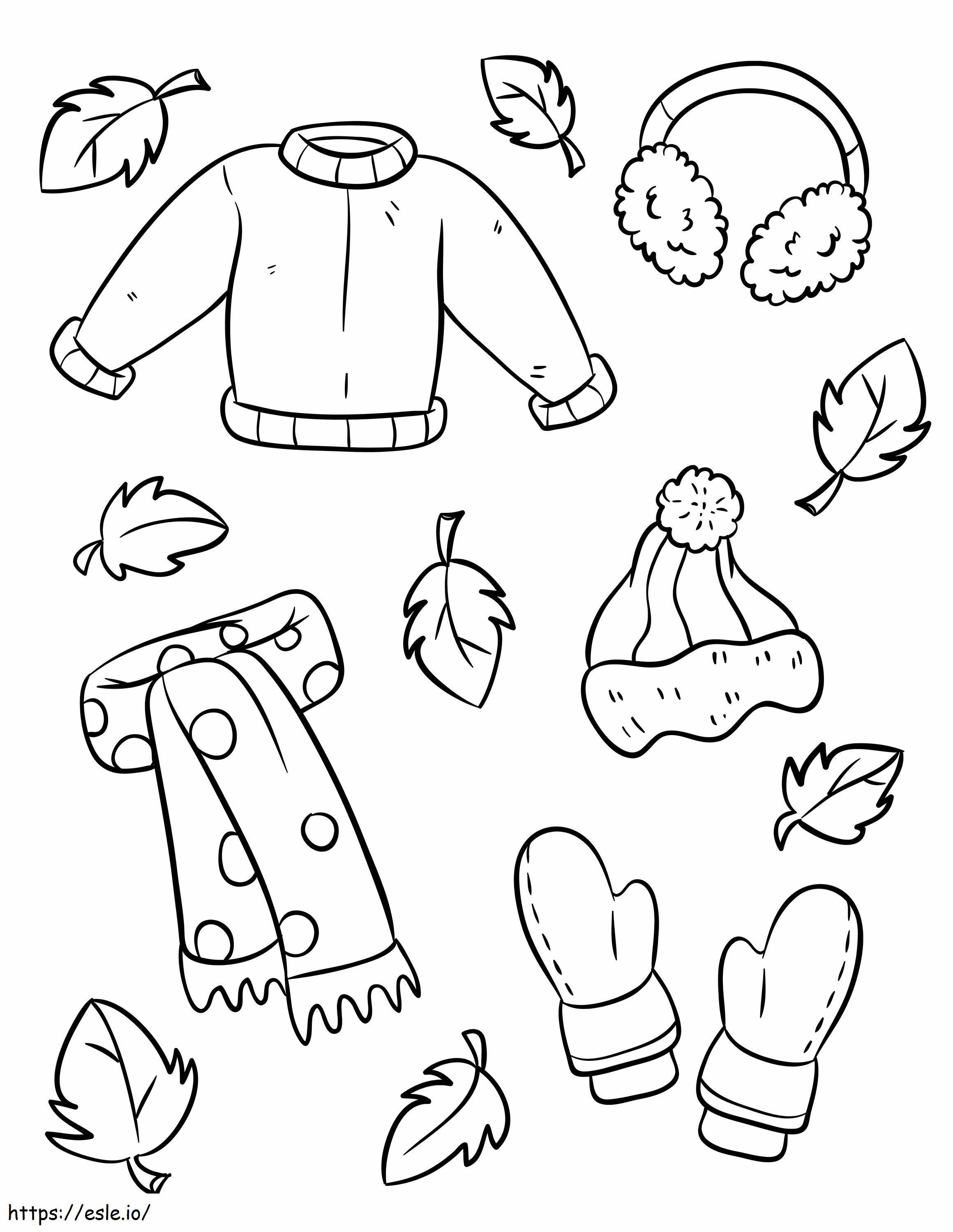 Stunning Autumn Scaled coloring page