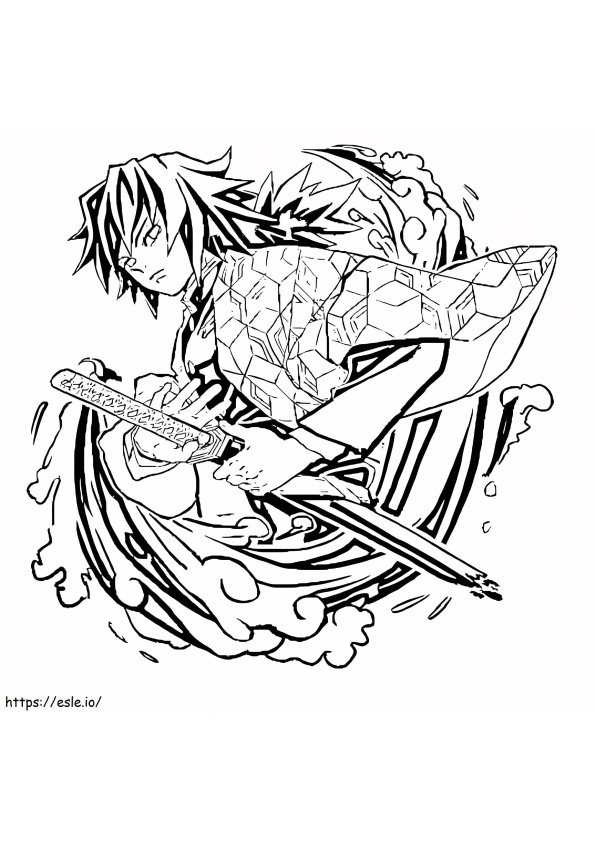 Desenhos para colorir de Demon Hunter Kyojuro Rengoku - Desenhos para  colorir gratuitos para impressão