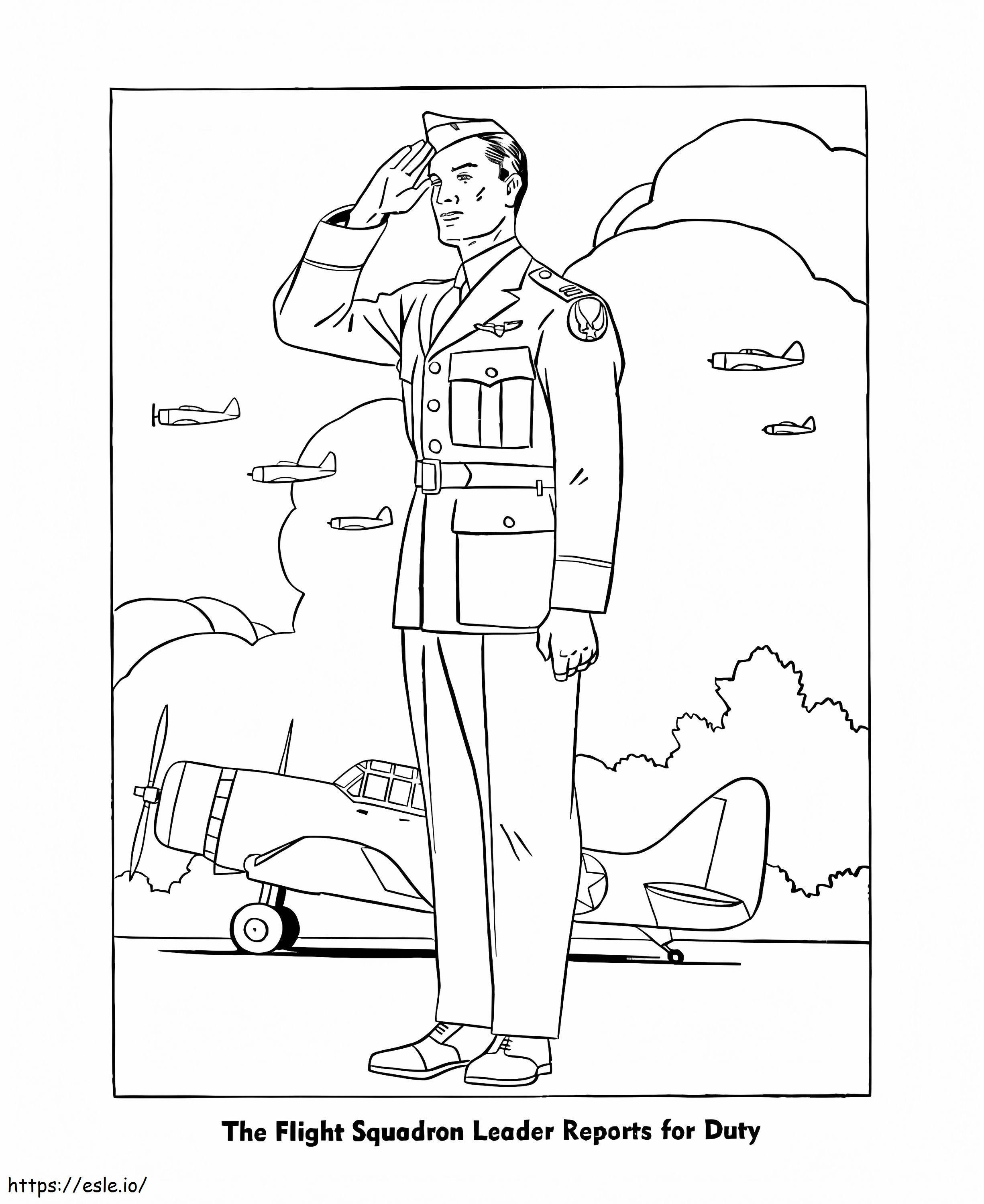 Happy Veterans Day 3 coloring page