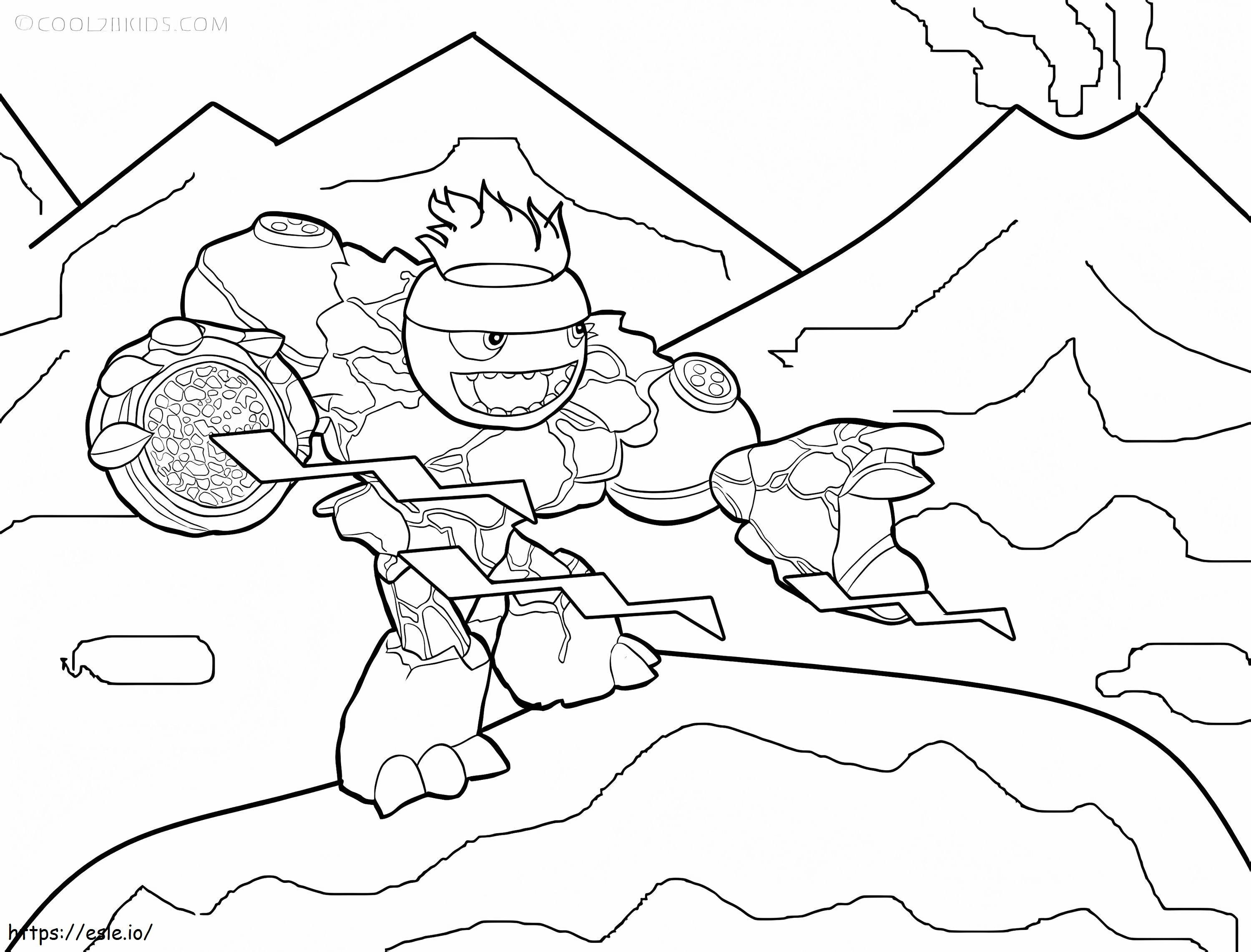Cartoon Giant coloring page