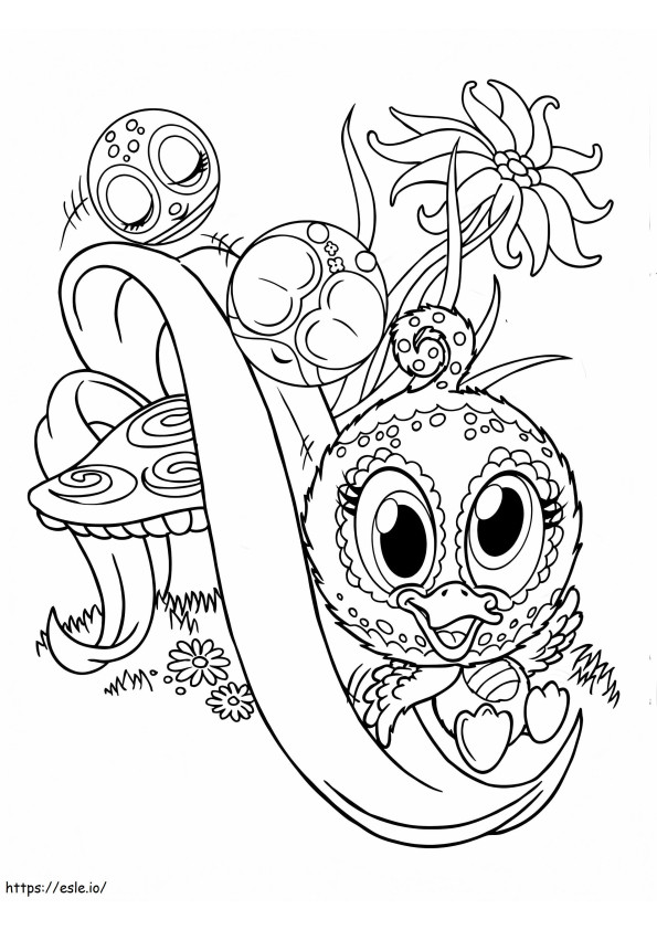 Zoobles Printable coloring page