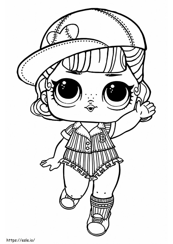Lol Doll 10 coloring page