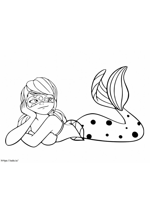 Ladybug Mermaid
