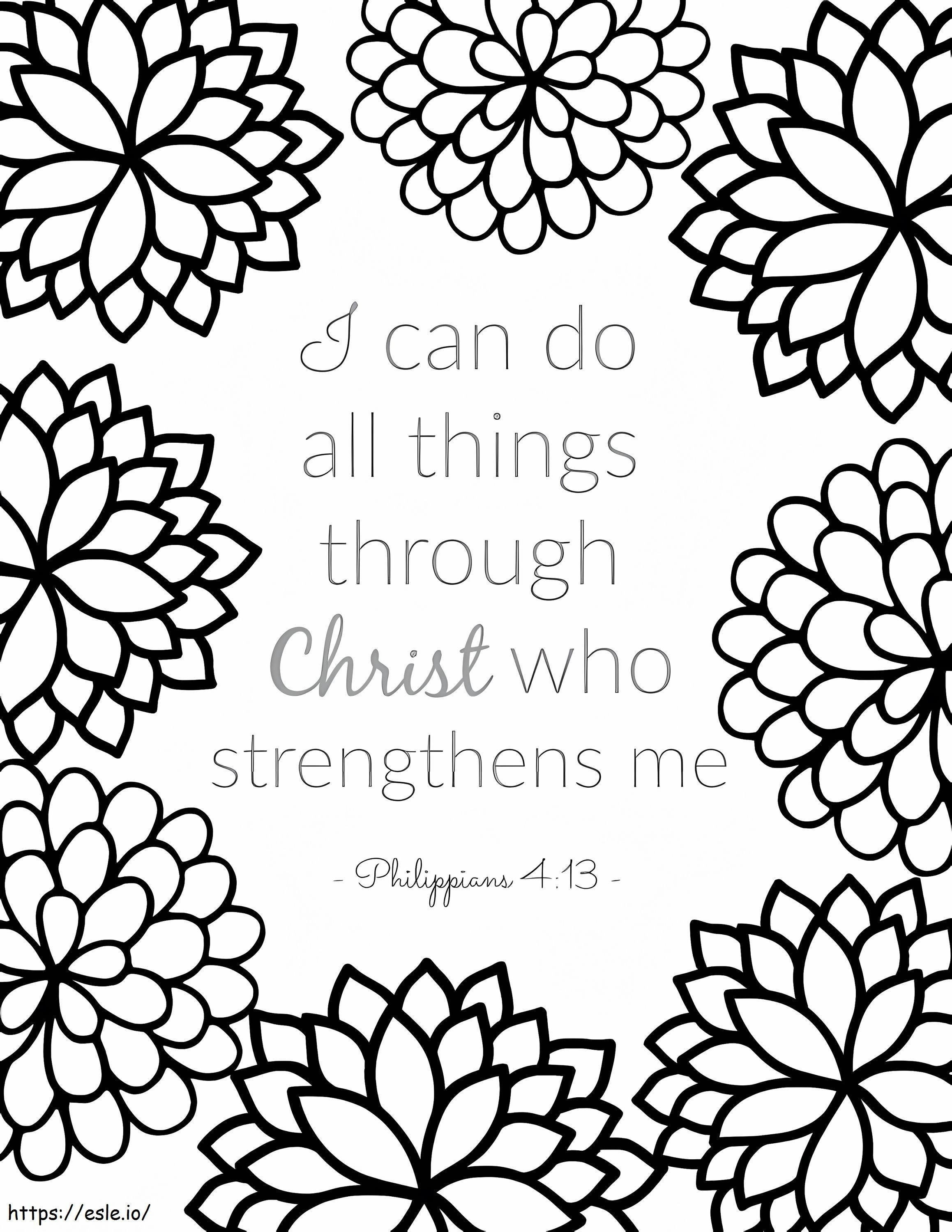 Bible Verse 10 coloring page