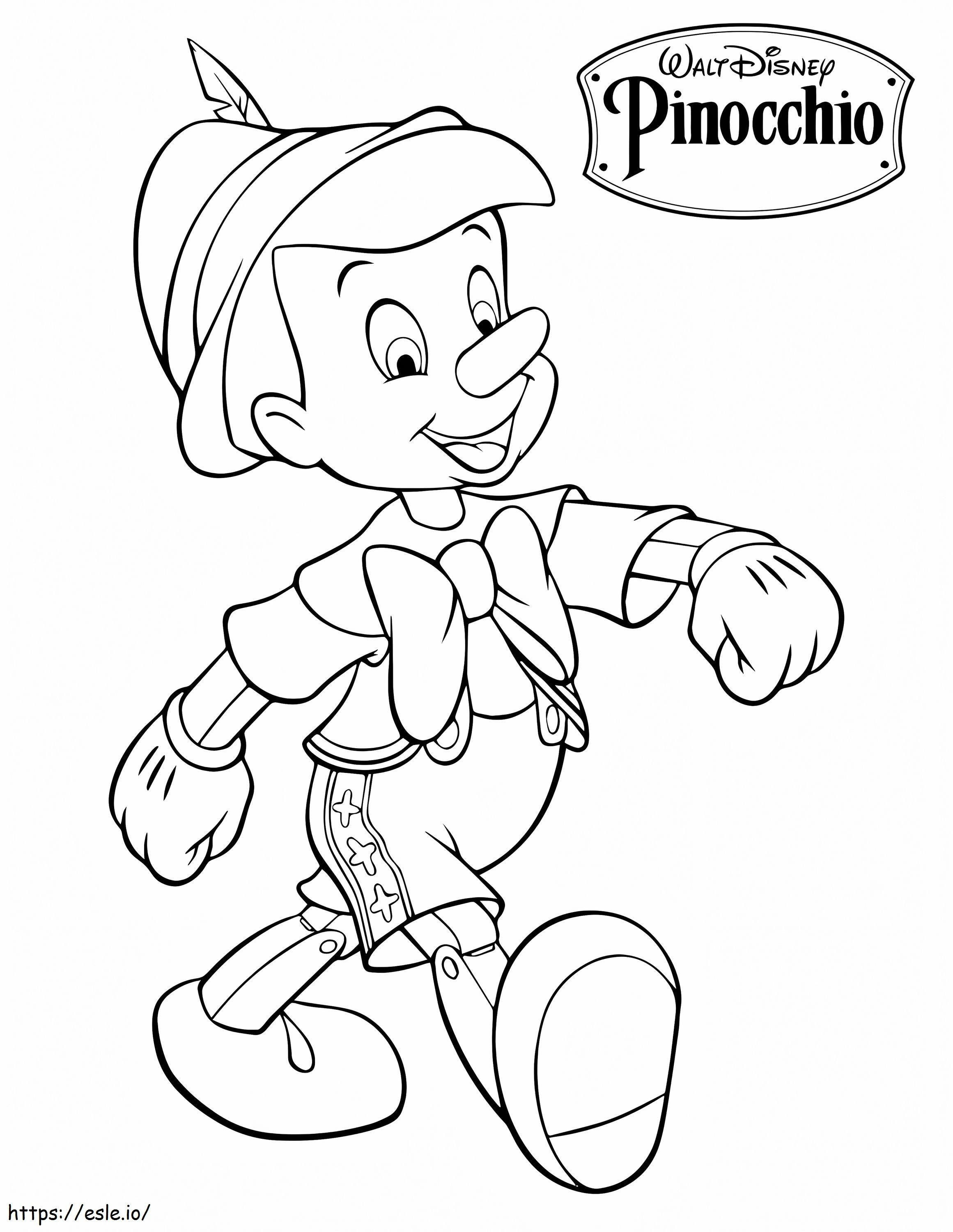 Coloriage  Pinocchio Klz à imprimer dessin