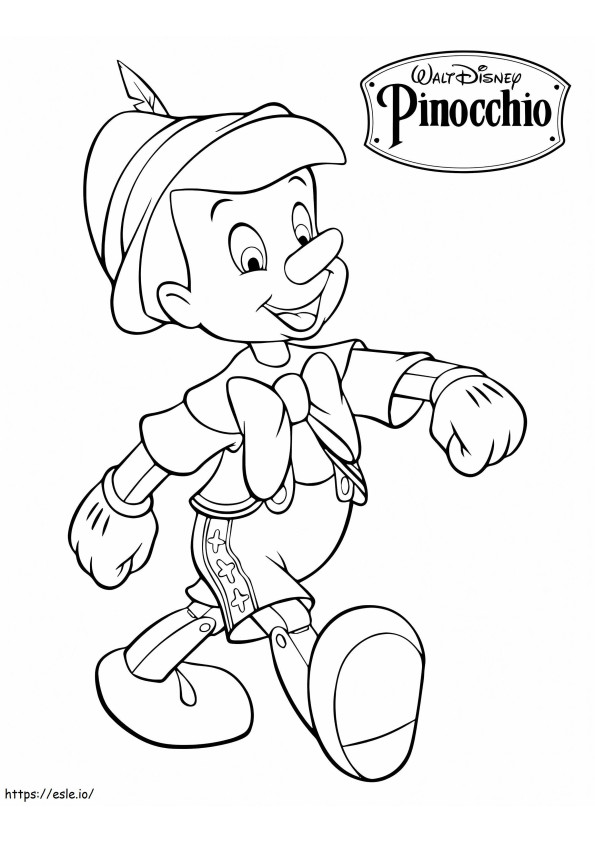 Coloriage  Pinocchio Klz à imprimer dessin