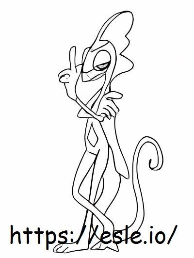 Inteleon coloring page