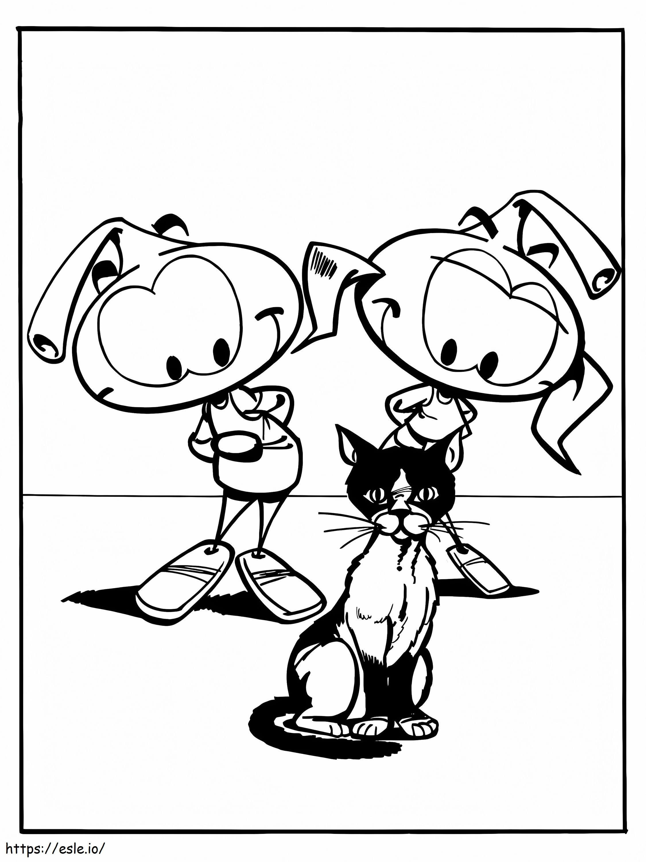 Snorks 4 coloring page