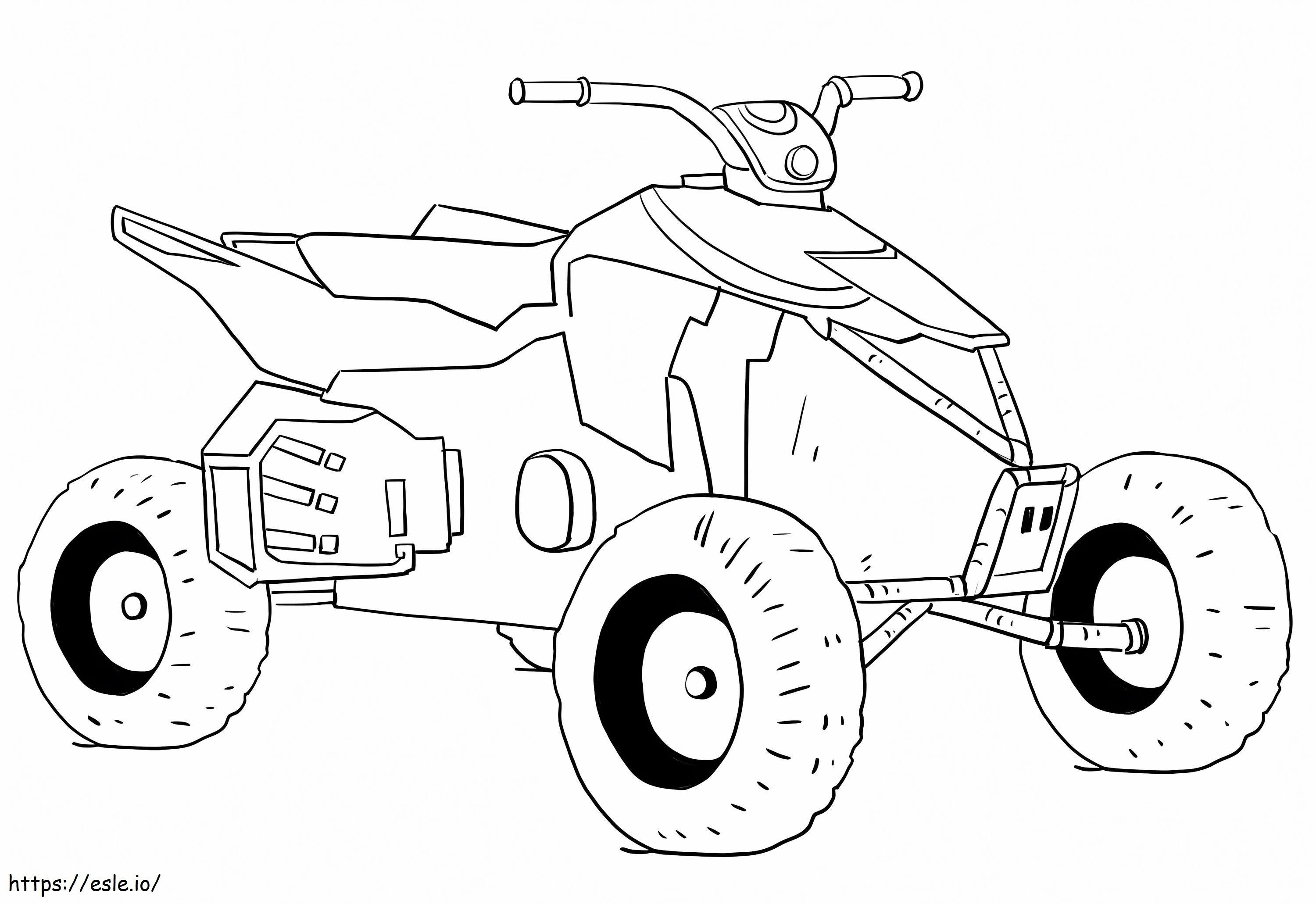 ATV To Print coloring page