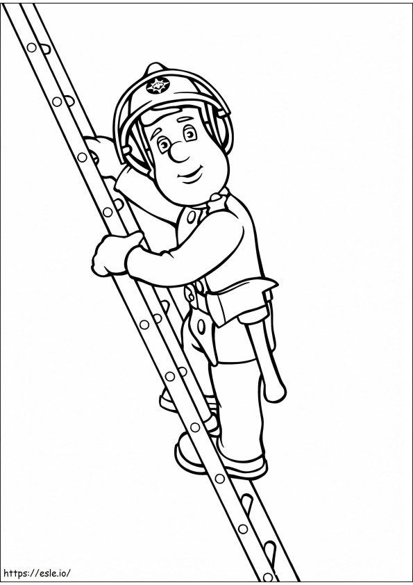 Fireman Sam 5 coloring page