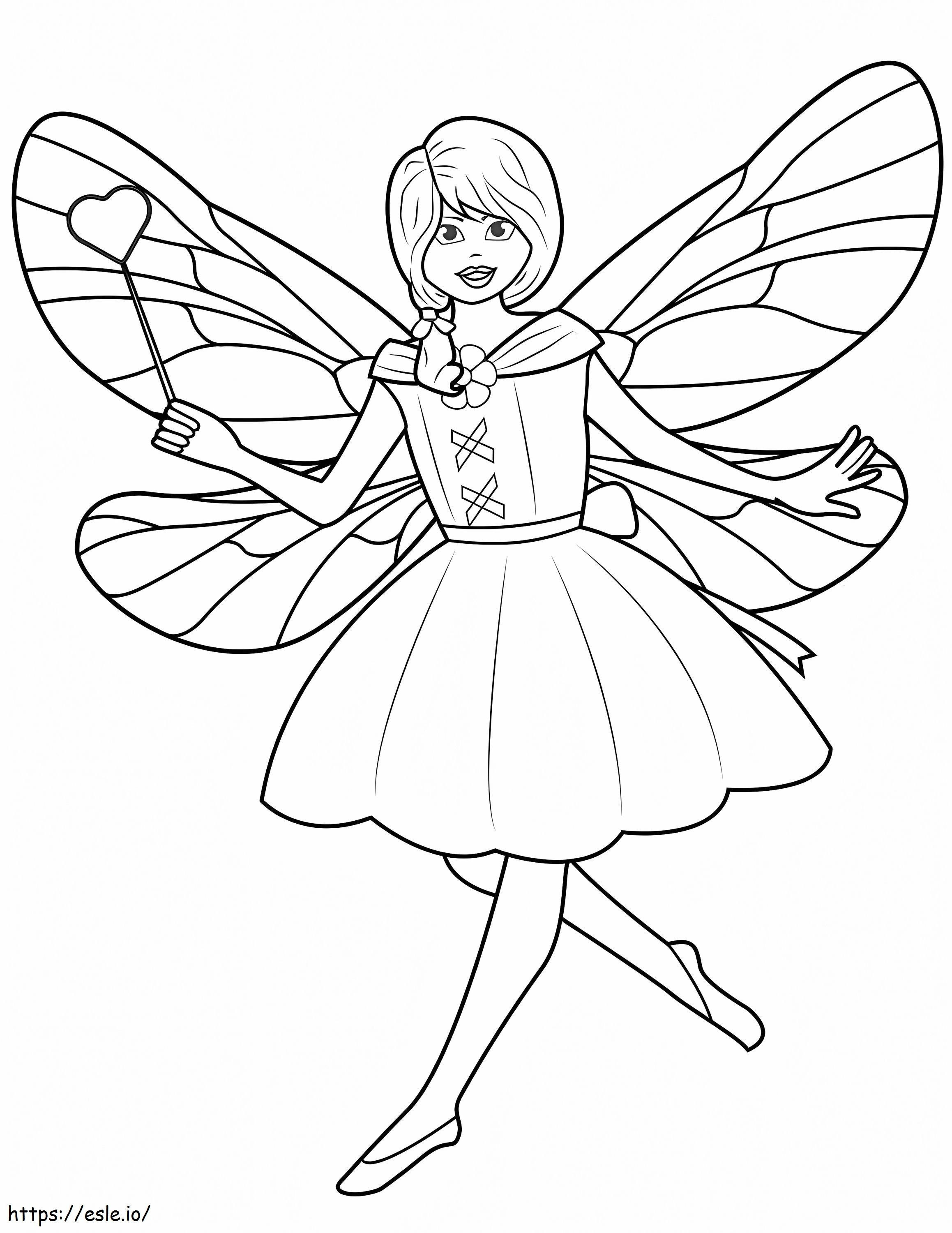 Belle Fee coloring page