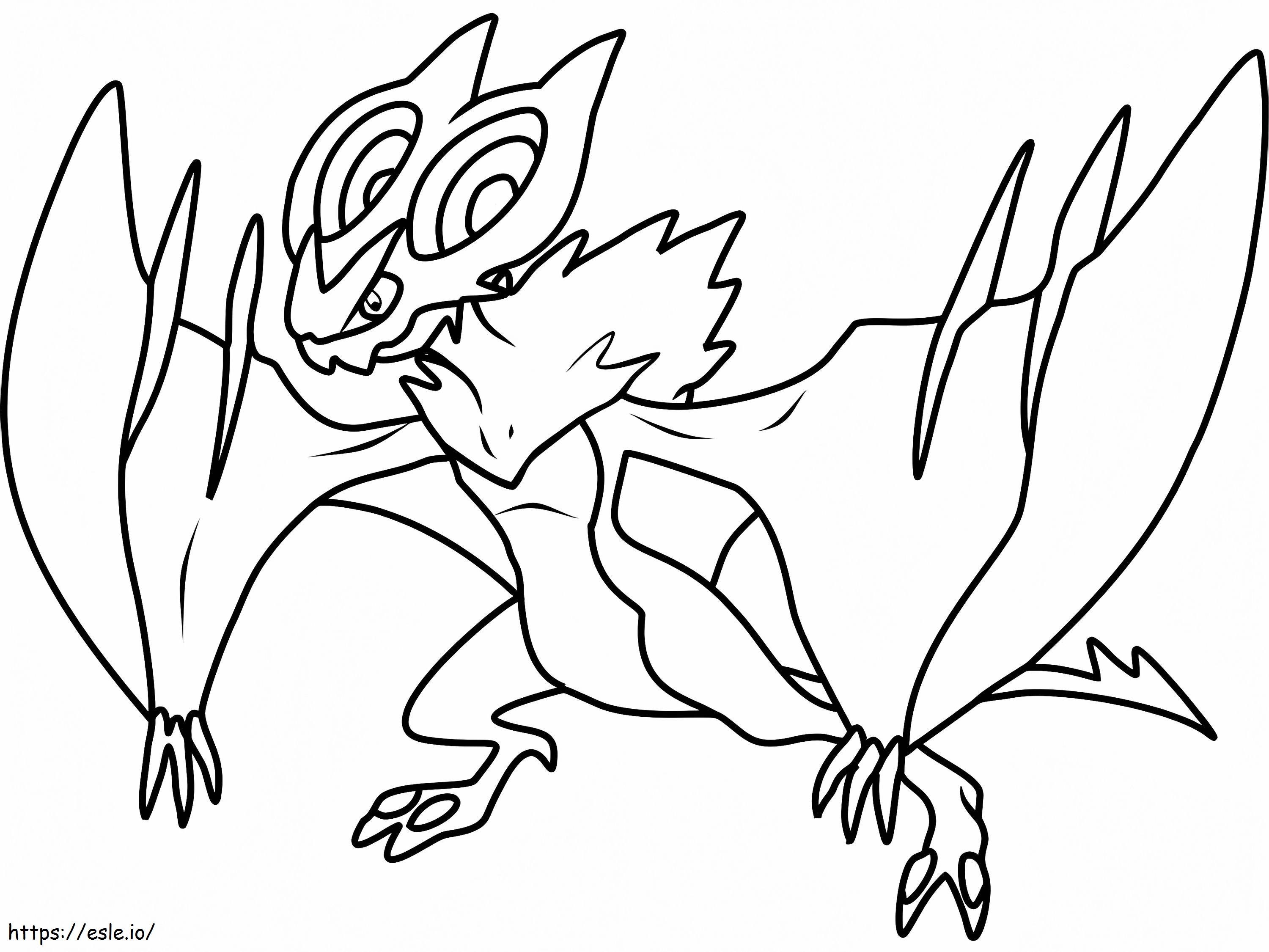 Noivern Pokemon coloring page