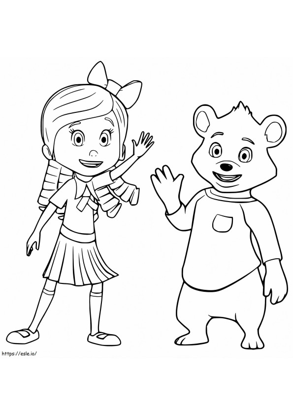 Goldie And Jack Bear