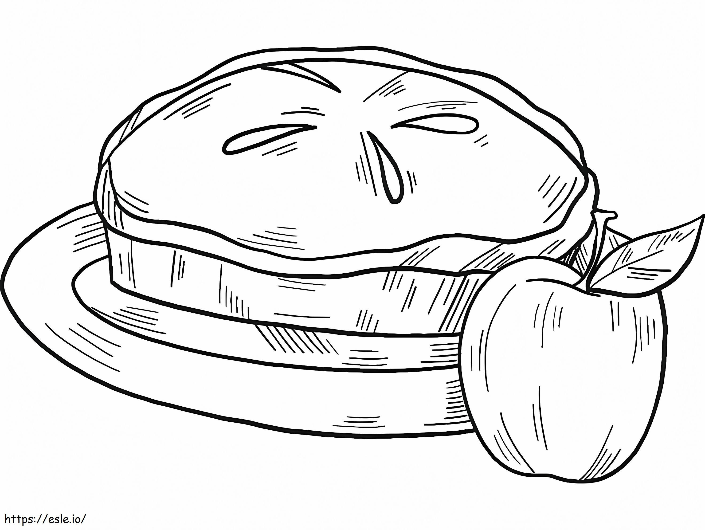 Apple Pie 2 coloring page