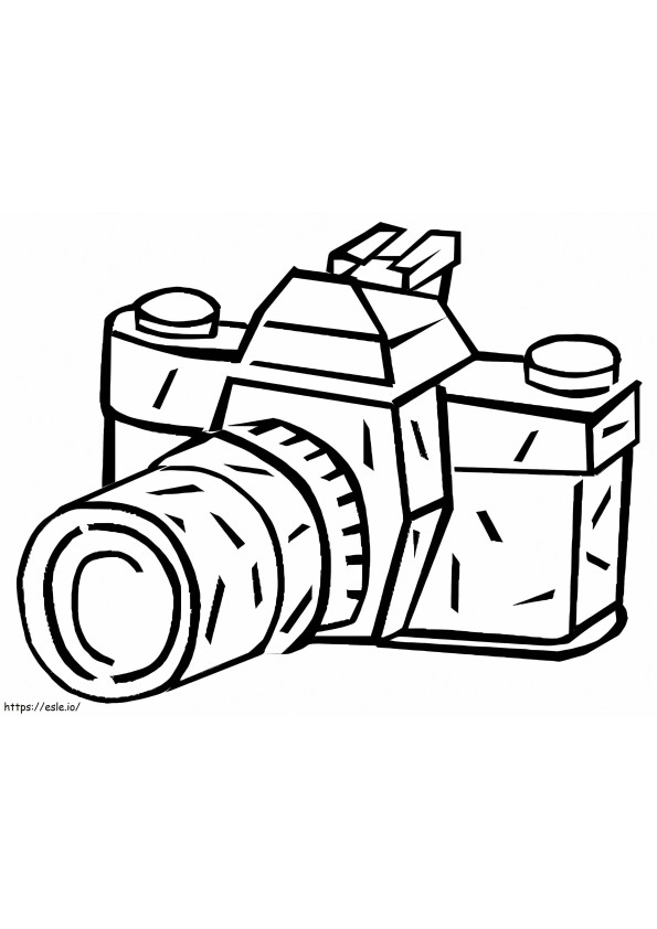 Coloriage Caméra de dessin à imprimer dessin