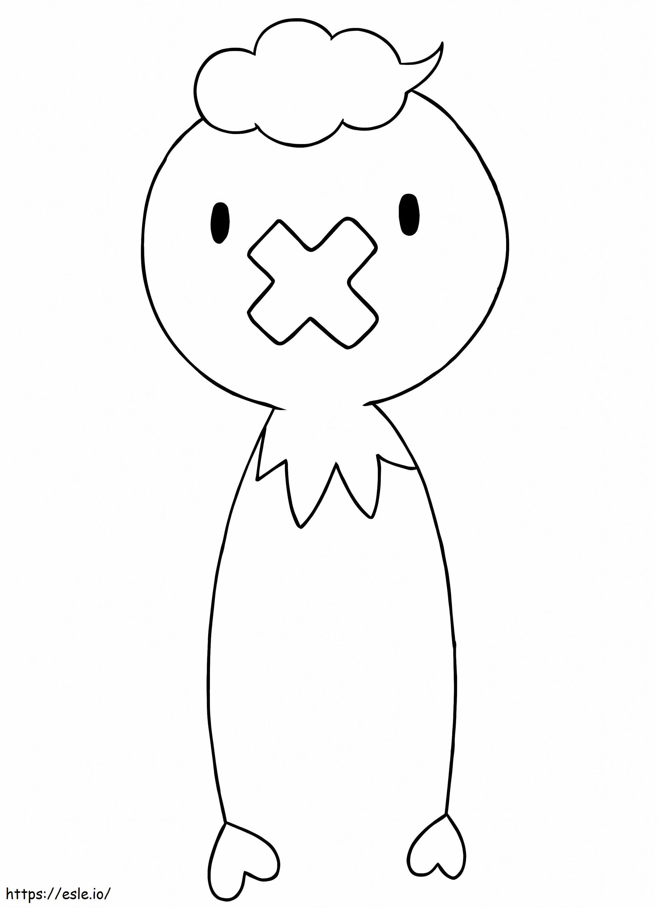 Cute Drifloon coloring page