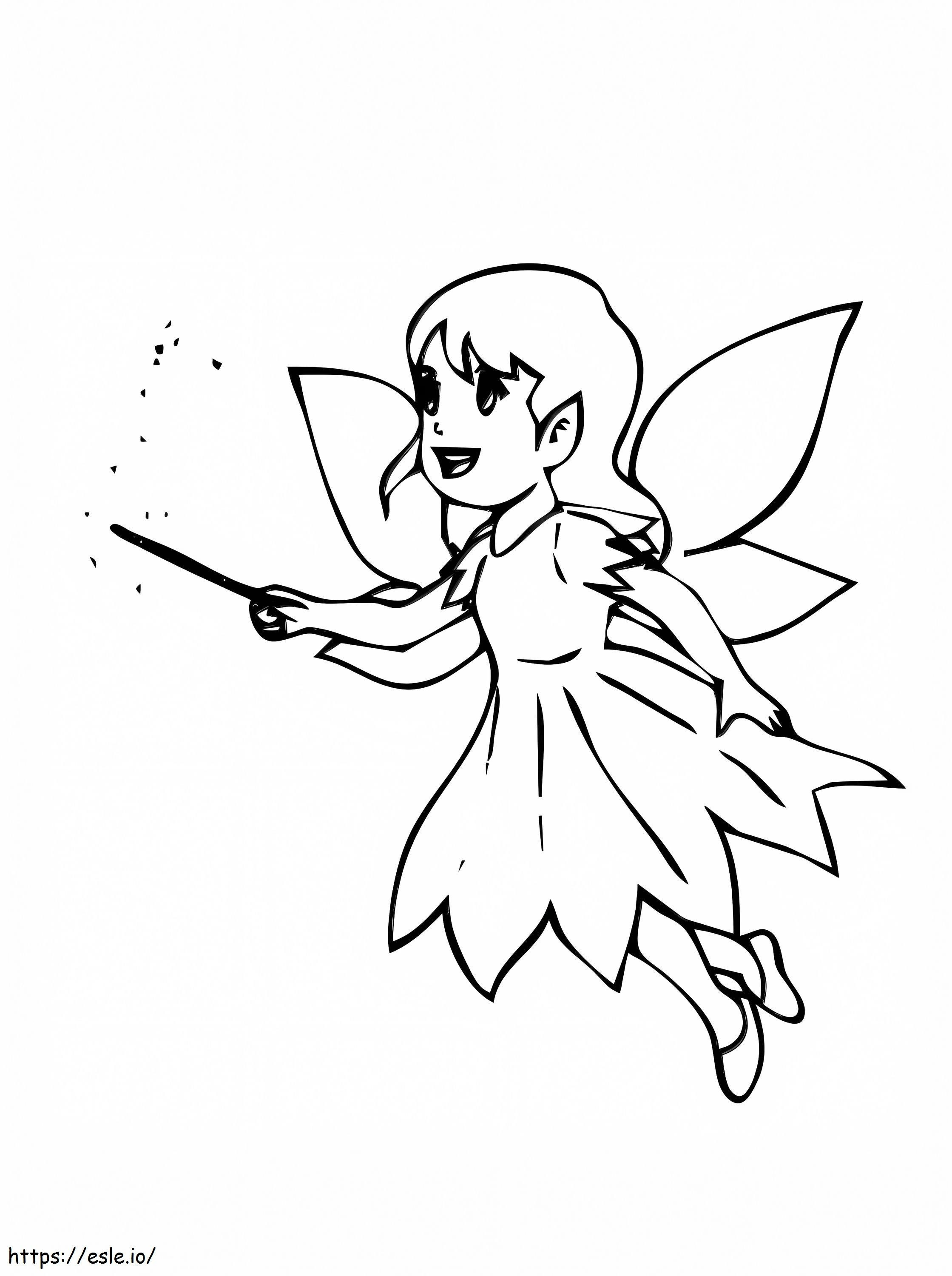 Petite Fee coloring page