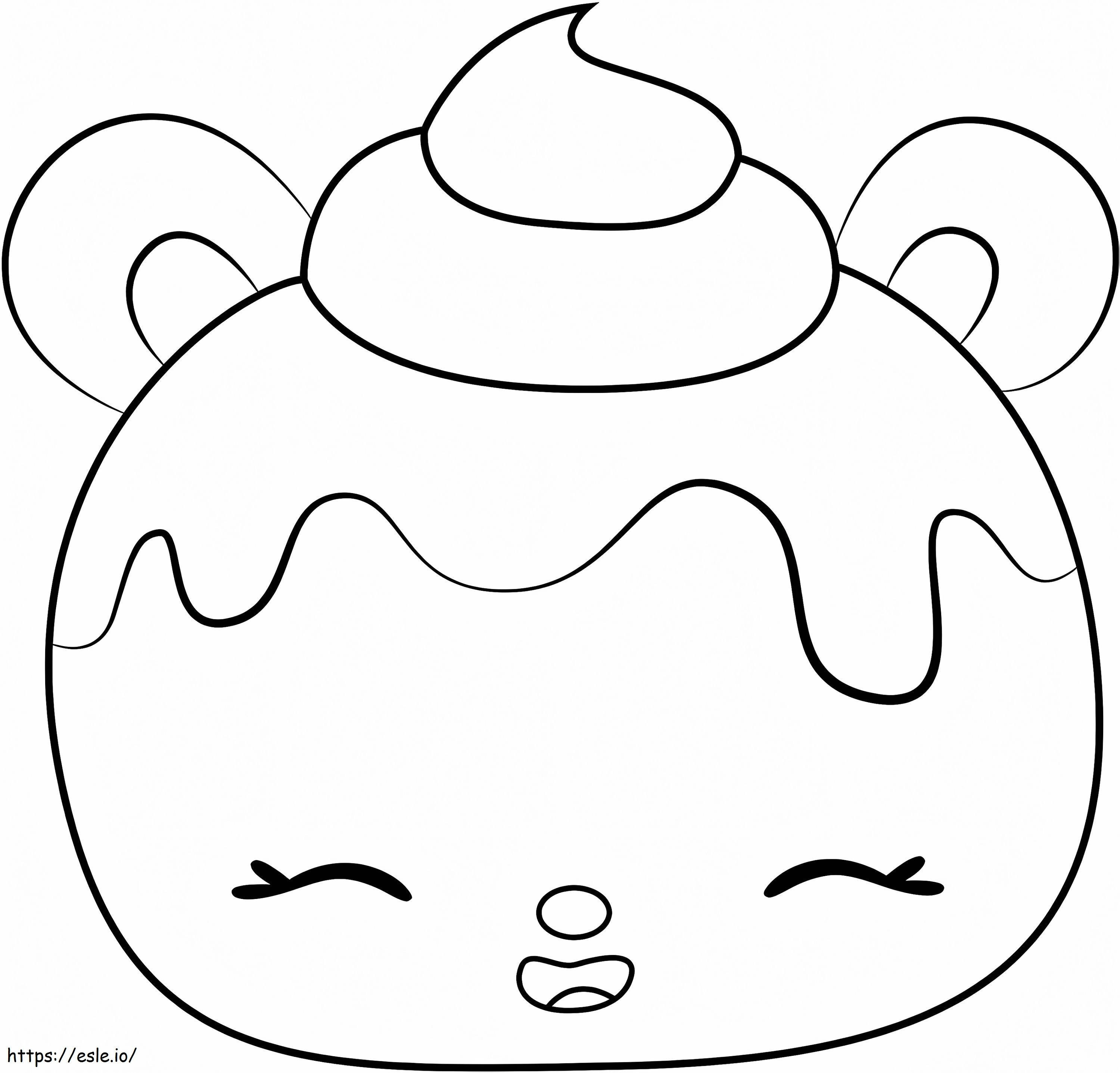 Fun Velvety Red In Num Noms coloring page