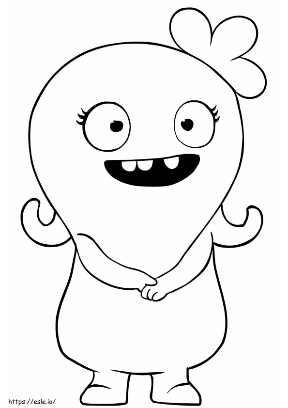 Moxy UglyDolls coloring page