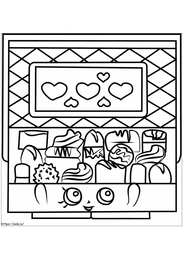 Chocky Box Shopkins coloring page