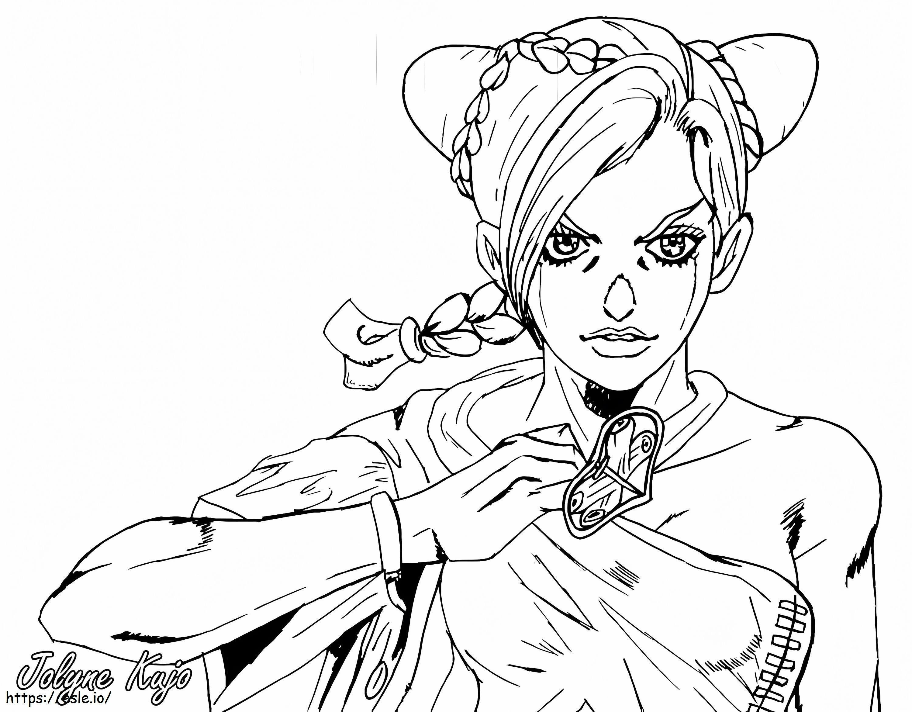 Jolene Cujoh coloring page