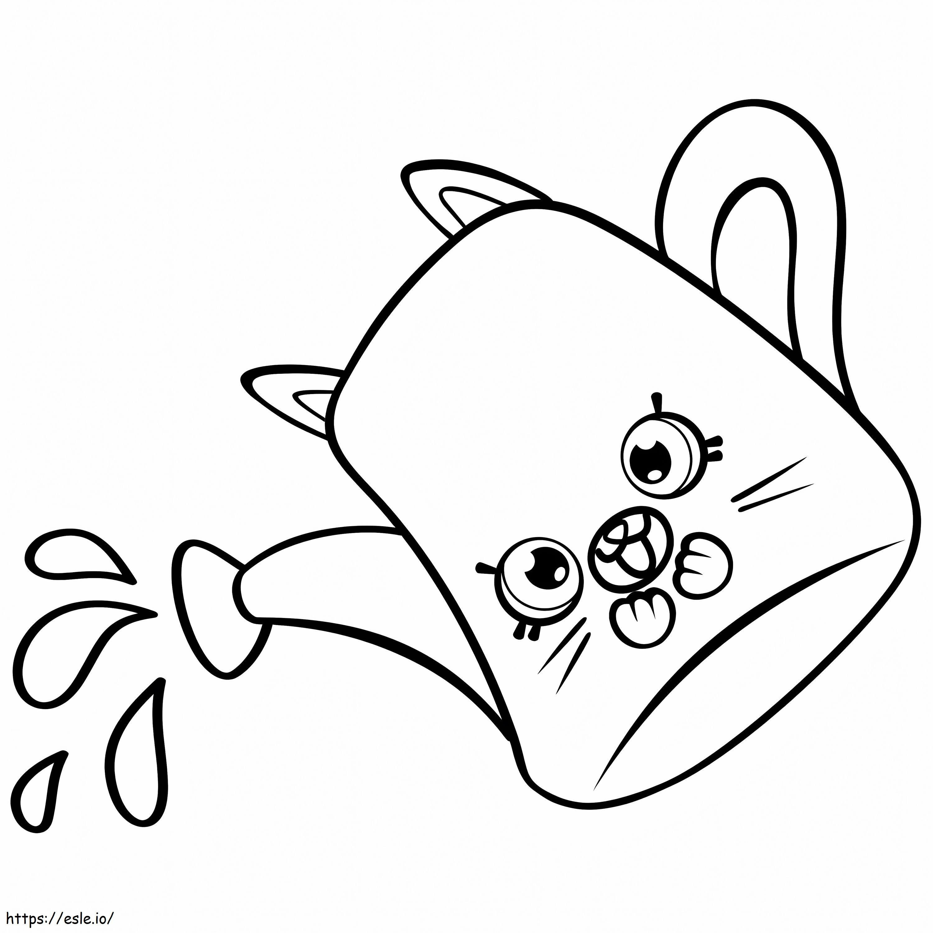 Drips Shopkin coloring page