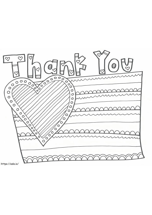 Thank You Veterans 1 coloring page