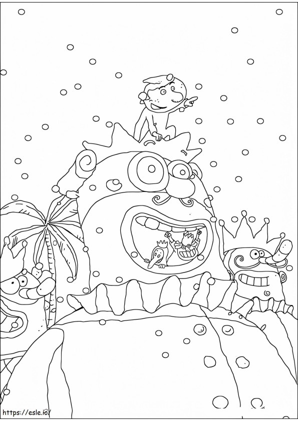 Carnival 21 coloring page