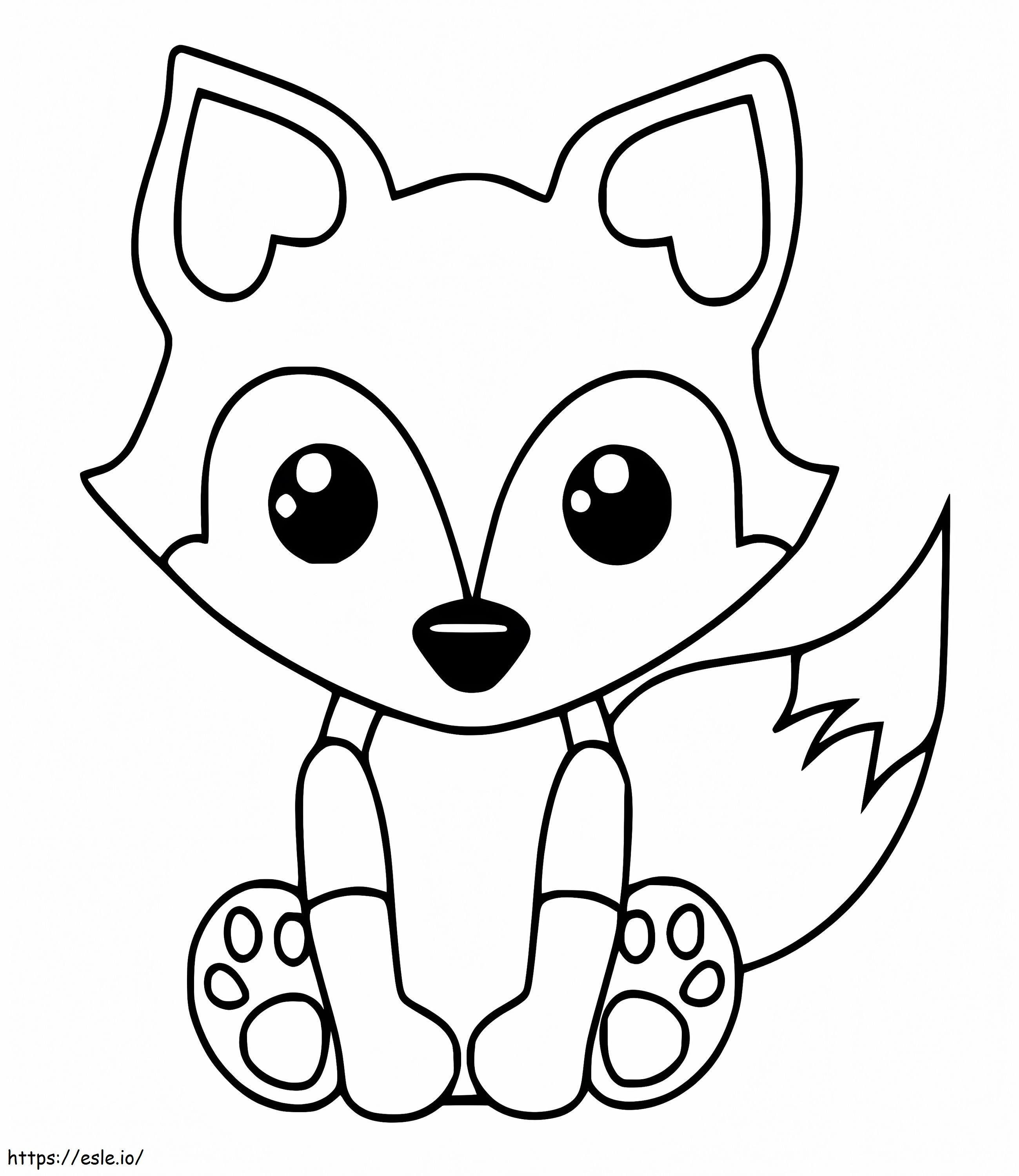 Ingyenes Cute Fox kifestő