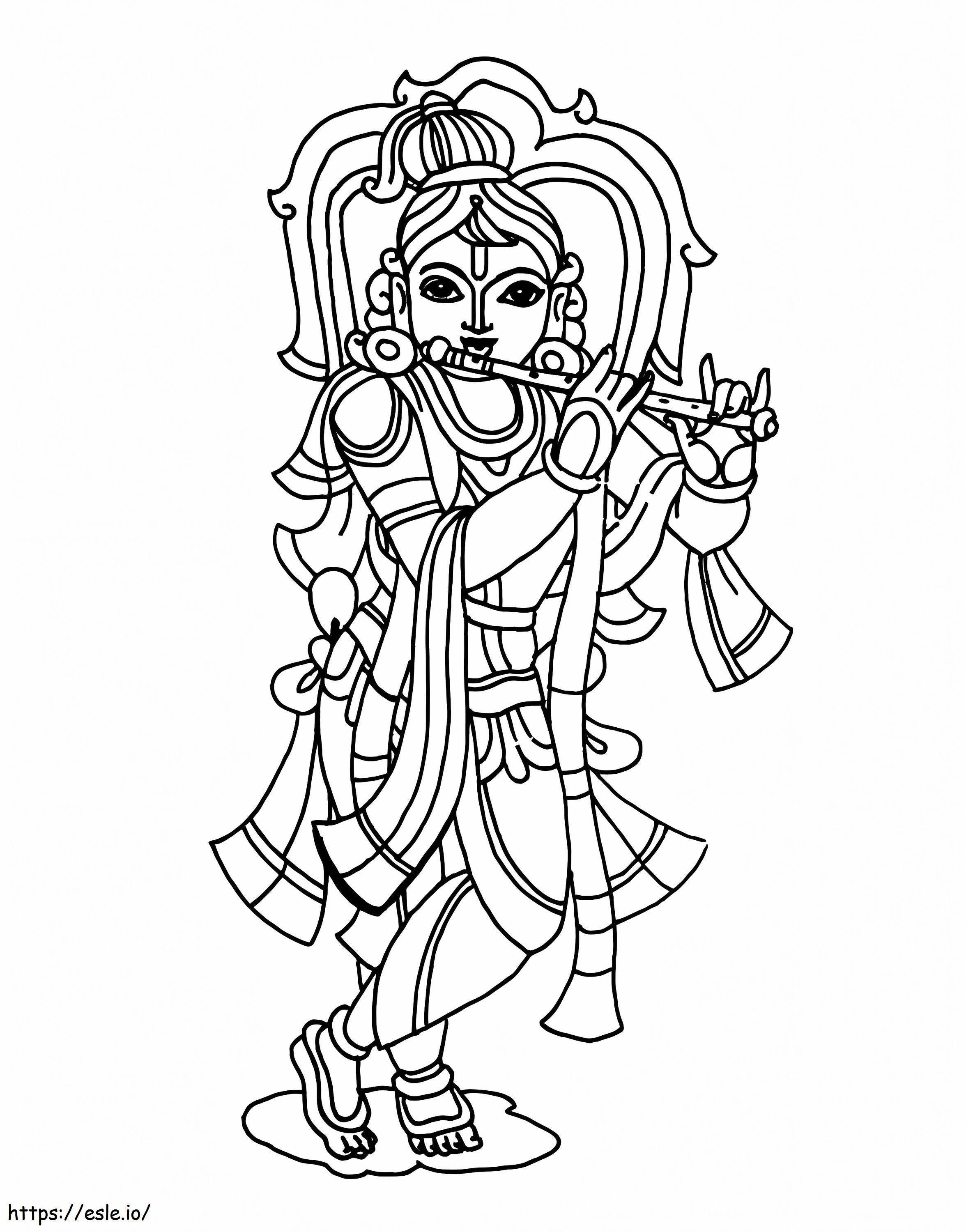 Lord Krishna boyama