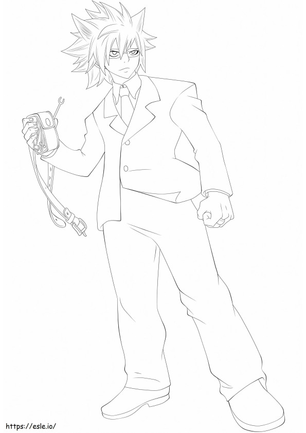 Loki In Fairy Tail A4