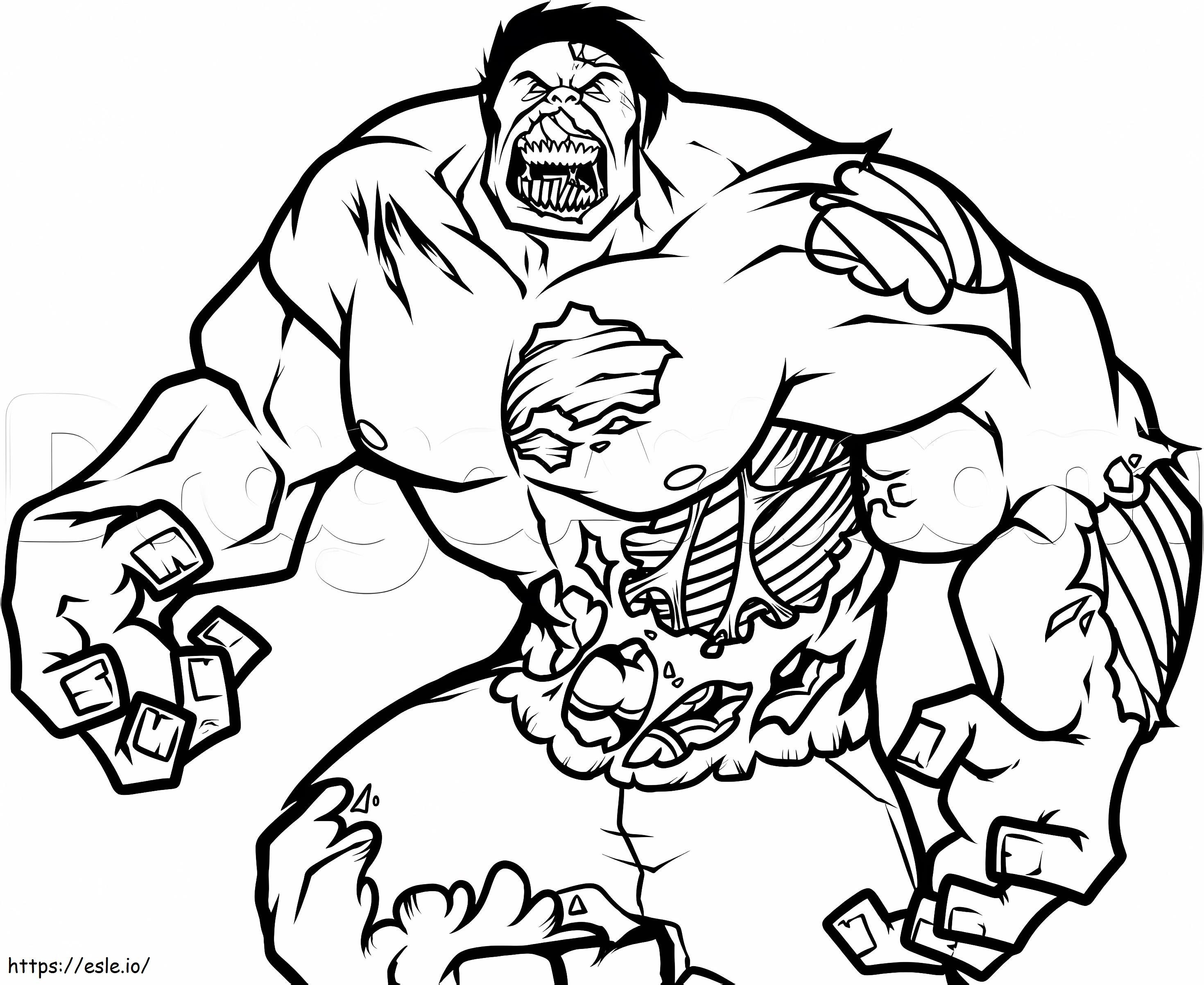 Black Ops Zombies 01 coloring page
