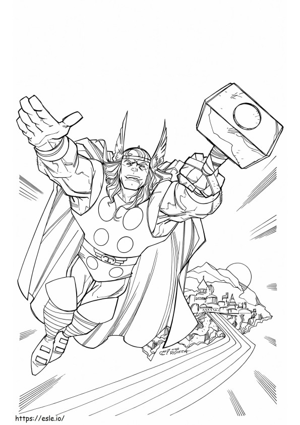 Thor Flying