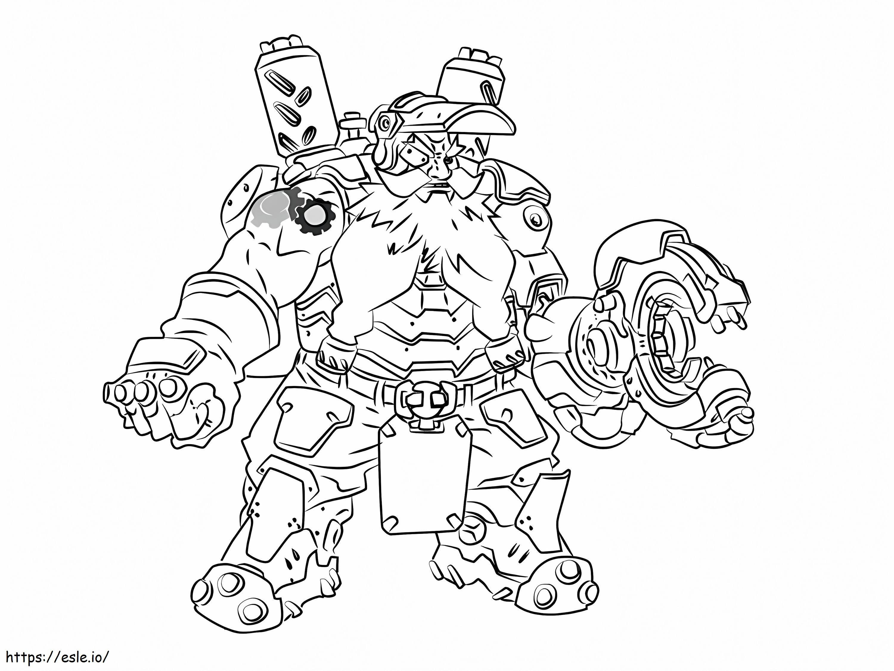 Overwatch 030 coloring page